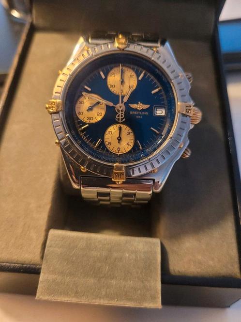 Breitling - Chronomam, Sieraden, Tassen en Uiterlijk, Horloges | Heren, Gebruikt, Polshorloge, Breitling, Staal, Ophalen of Verzenden