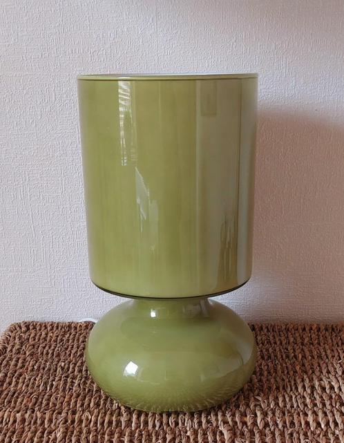IKEA Vintage 💡 LYKTA B 0401 tafellamp olijf/mosgroen, Huis en Inrichting, Lampen | Tafellampen, Zo goed als nieuw, Minder dan 50 cm