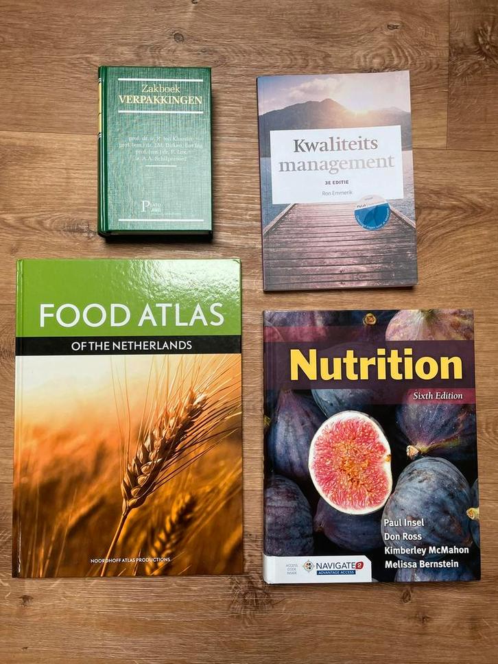 Studieboeken Food Technology, Boeken, Studieboeken en Cursussen, Nieuw, WO, Beta, Ophalen of Verzenden