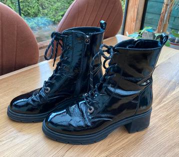 Piedi Nudi enkellaarsjes lakleer zwart, maat 39 beschikbaar voor biedingen