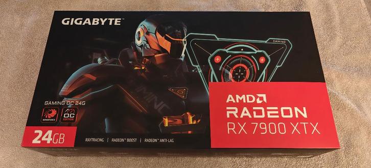 Gigabyte AMD Radeon RX 7900 XTX Gaming OC 24G + Waterblock, Computers en Software, Videokaarten, Zo goed als nieuw, AMD, PCI-Express 5.0