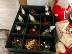 Doos met antieke kerstballen waaronder gablonzer, Ophalen of Verzenden, Zo goed als nieuw