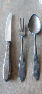 Antiek Zilver Bestek Set, Antiek en Kunst, Ophalen of Verzenden