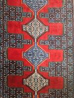 Handgeknoopt Perzisch wol Senneh tapijt loper Iran 80x306cm, Gebruikt, ., 200 cm of meer, .
