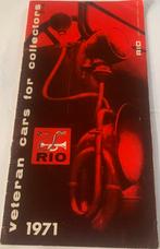 Rio catalogus 1971, Ophalen of Verzenden, Zo goed als nieuw