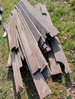 Ca. 6m² Hardhouten vlonderplanken Ca. 40m¹ 145x24., Tuin en Terras, Gebruikt, Hardhout, Ophalen, 180 tot 250 cm