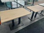 Horeca tafels melamine eiken look (7x), Zakelijke goederen, Horeca | Meubilair en Inrichting, Ophalen, Gebruikt, Meubilair