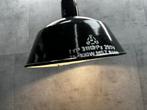 zwart emaille hanglamp - N3438, Ophalen of Verzenden, Minder dan 50 cm