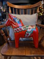 ZELDZAAM GROOT Puntgaaf Origineel DALARNA DALA Paard 39 cm, Antiek en Kunst, Kunst | Designobjecten, Ophalen of Verzenden