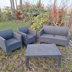 Tuinset, 5 zitplaatsen, Gebruikt, Ophalen of Verzenden, Bank