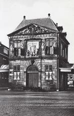 Q158 Gelopen oude ansichtkaart de waag gouda, Verzamelen, Ansichtkaarten | Nederland, Ophalen of Verzenden, 1980 tot heden, Gelopen