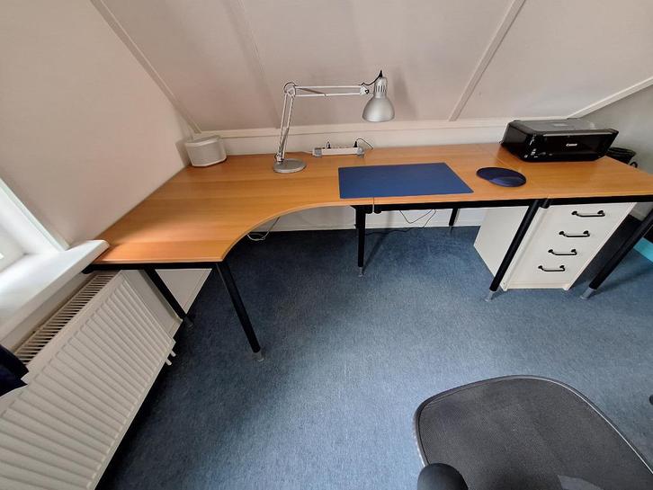 Bureau Effektiv van Ikea, Huis en Inrichting, Bureaus, Gebruikt, Bureau, Ophalen