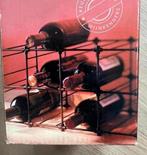 Nieuwe vintage Modulair  Wijnrek (Bijenkorf) 12 flessen, Huis en Inrichting, 5 tot 15 flessen, Nieuw, Ophalen of Verzenden, Metaal