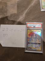 Pokemon: Reshiram & Zekrom GX Rainbow JP PSA 10, Ophalen of Verzenden, Losse kaart, Zo goed als nieuw