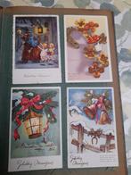 Oude Nieuwjaarskaarten tussen 1950-1960, Verzamelen, Ansichtkaarten | Themakaarten, Ophalen of Verzenden, 1940 tot 1960