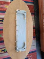 – lichtblauw formica – jaren 60 stijl, Huis en Inrichting, Gebruikt, Minder dan 100 cm, Metaal, Ophalen