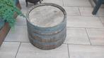 Half wijn/wiskey eiken vat, Tuin en Terras, Ophalen, Gebruikt, Rond, Hout