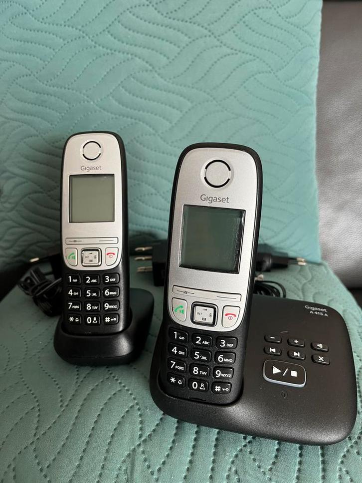 Draadloze, prima werkende telefoonset met antwoordapparaat, Telecommunicatie, Vaste telefoons | Handsets en Draadloos, Ophalen