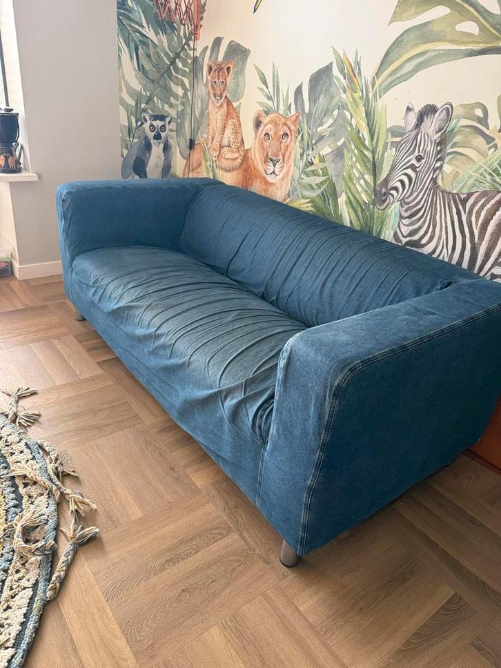 Gratis IKEA Klippan bank, Huis en Inrichting, Banken | Sofa's en Chaises Longues, Gebruikt, Driepersoons, 200 tot 250 cm, 75 tot 100 cm