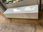 Gratis Tv Meubel Hoogglans Wit, Ophalen, 25 tot 50 cm, Minder dan 100 cm