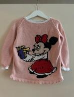 Lichtroze Minnie Mouse kersttrui-  maat 116 - kerstkleding, Kinderen en Baby's, Kinderkleding | Maat 116, Ophalen of Verzenden