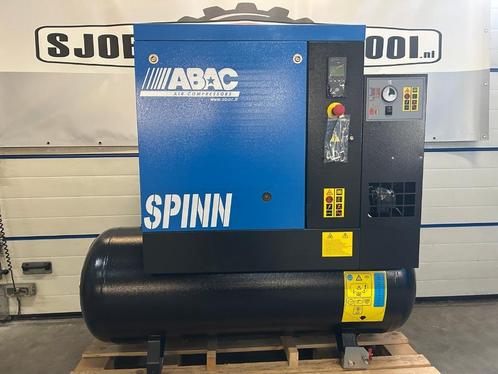 ABAC SPINN-E 5,5 270 C55 SCHROEFCOMPRESSOR INRUIL MOGELIJK, Doe-het-zelf en Verbouw, Compressors, Nieuw, 10 bar of meer, 100 liter of meer