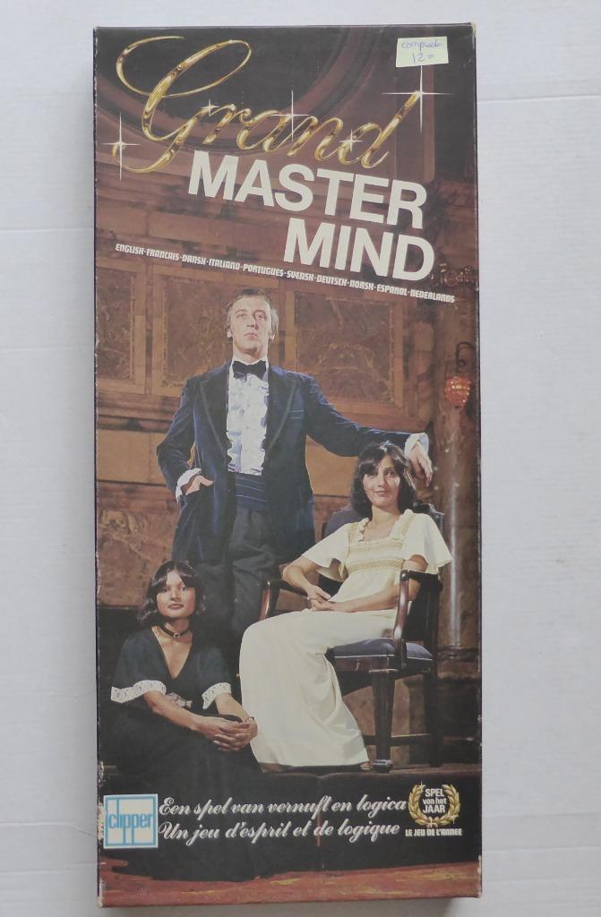 Grand Mastermind, Hobby en Vrije tijd, Gezelschapsspellen | Bordspellen, Gebruikt, Een of twee spelers, Ophalen of Verzenden