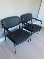 Set van twee mooie kantoor/ lounge stoelen, Ophalen, Twee, Zwart, Zo goed als nieuw
