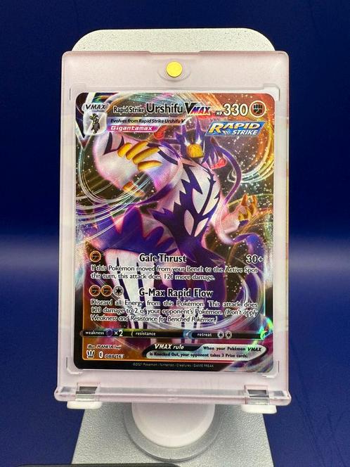 Urshifu VMAX 088/163 - Rapid Strike Full Art Power!, Hobby en Vrije tijd, Verzamelkaartspellen | Pokémon, Zo goed als nieuw, Losse kaart