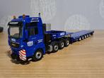 MSG MAN TGX 8x4 with Nooteboom MCO121-07V, Hobby en Vrije tijd, Modelauto's | 1:50, Ophalen of Verzenden, Gebruikt, Bus of Vrachtwagen