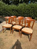 6 kersenhouten stoelen eetkamer, Huis en Inrichting, Ophalen, Gebruikt