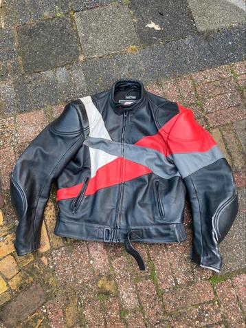Lederen motor jas mt 60 beschikbaar voor biedingen
