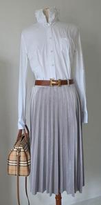 Scapa plissé rok lichtgrijs 38 tm 42, Pauw Scapa, Verzenden, Zo goed als nieuw, Grijs