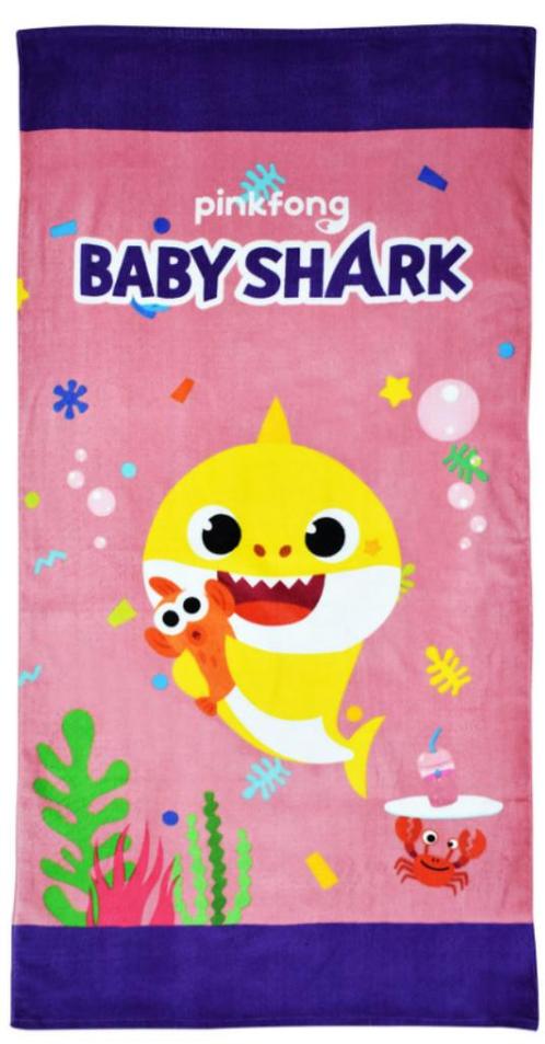 Baby Shark Badlaken / Strandlaken Katoen *NIEUW MET LABELS*, Kinderen en Baby's, Kinderkleding | Kinder-zwemkleding, Nieuw, Zwem-accessoire