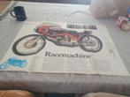 Kreidler van Veen Bridgestone  Schurgers Poster, Ophalen of Verzenden, Zo goed als nieuw, Auto's