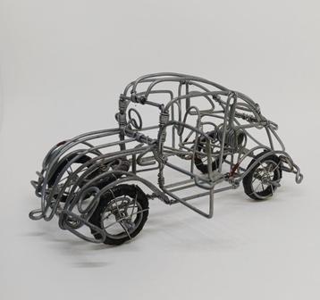 Volkswagen Kever Beetle van Metaaldraad beschikbaar voor biedingen