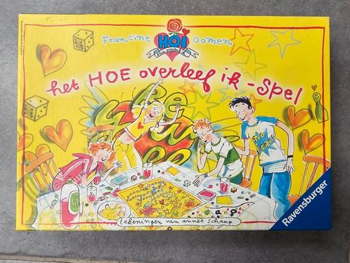Het hoe overleef ik spel - Francine Oomen - Ravensburger, Hobby en Vrije tijd, Gezelschapsspellen | Bordspellen, Zo goed als nieuw