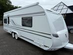 Tabbert Puccini 685 DF 2023 | Airco | Luifel, Caravans en Kamperen, Rondzit, Tabbert, Bedrijf, 6 tot 7 meter