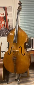 Contrabas, Muziek en Instrumenten, Ophalen, Gebruikt, 4/4-contrabas, Met koffer