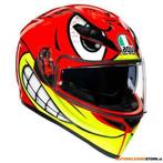 AGV K3 SV E2205 MULTI MPLK BIRDY Integraalhelm, Rood, Motoren, Kleding | Motorhelmen, Ophalen of Verzenden, Nieuw met kaartje
