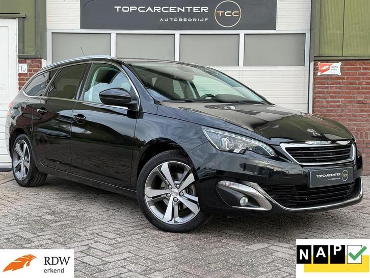 Peugeot 308 SW 1.2 PureTech Allure/PANO/CAMERA/PARKS/APK/NAP, Auto's, Peugeot, Bedrijf, Te koop, ABS, Achteruitrijcamera, Airbags