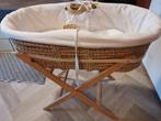 Rieten Mozes mand met nieuwe matras, Ophalen of Verzenden, Zo goed als nieuw, Wieg