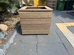 Bloembak redcedarhout, Tuin en Terras, Bloembakken en Plantenbakken, Ophalen, Minder dan 60 cm, Vierkant, Nieuw