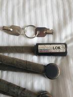 Cyclelok brommer of fietsvouwslot, Ophalen of Verzenden, Gebruikt, Vouwslot
