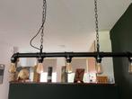 Industriële Hanglamp - Verstelbaar, Ophalen of Verzenden, Zo goed als nieuw, Metaal, 75 cm of meer