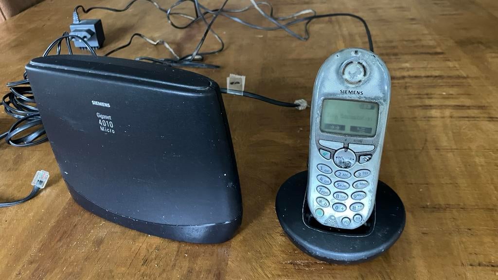 Draadloze Telefoon Siemens Gigaset 4010 Micro, Ophalen of Verzenden, Gebruikt, 1 handset