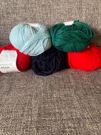Pakket van 5 Bollen Merino Aran van Katia, Hobby en Vrije tijd, Breien en Haken, Verzenden, Zo goed als nieuw, Breien of Haken
