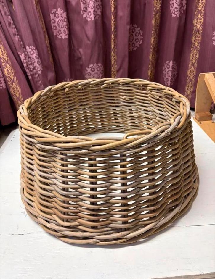 Kerstboom rieten mand, Diversen, Kerst, Zo goed als nieuw, Ophalen