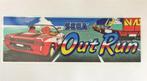 SEGA OUTRUN videogame Retro Arcade Bartop Decal Sticker, Spelcomputers en Games, Verzenden, 1 speler, Nieuw, Mega Drive