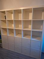Ikea Kallax kast, 25 vakken, wit, Ophalen, Gebruikt